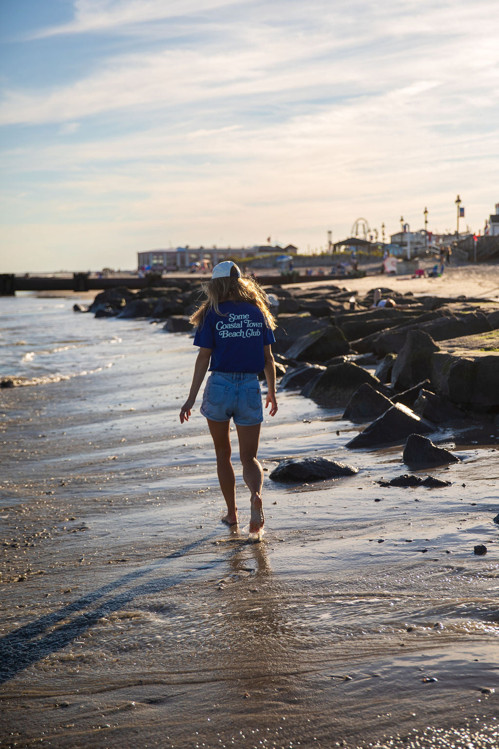 Beach Club Tee - Mariner Blue