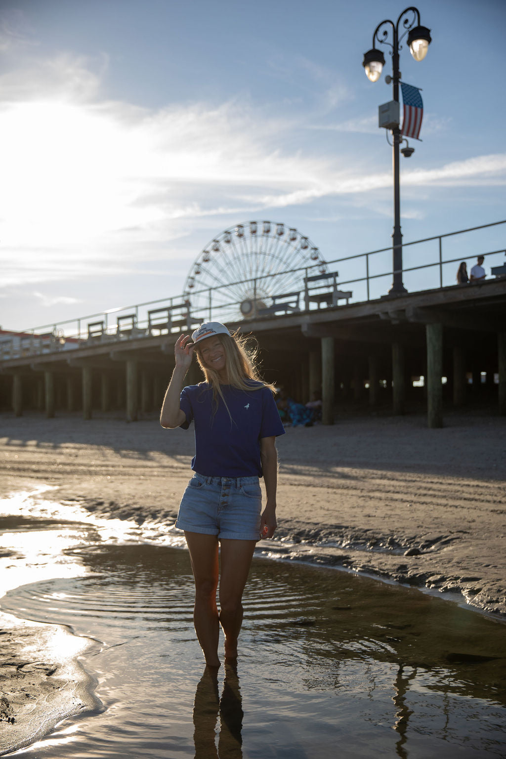 Beach Club Tee - Mariner Blue