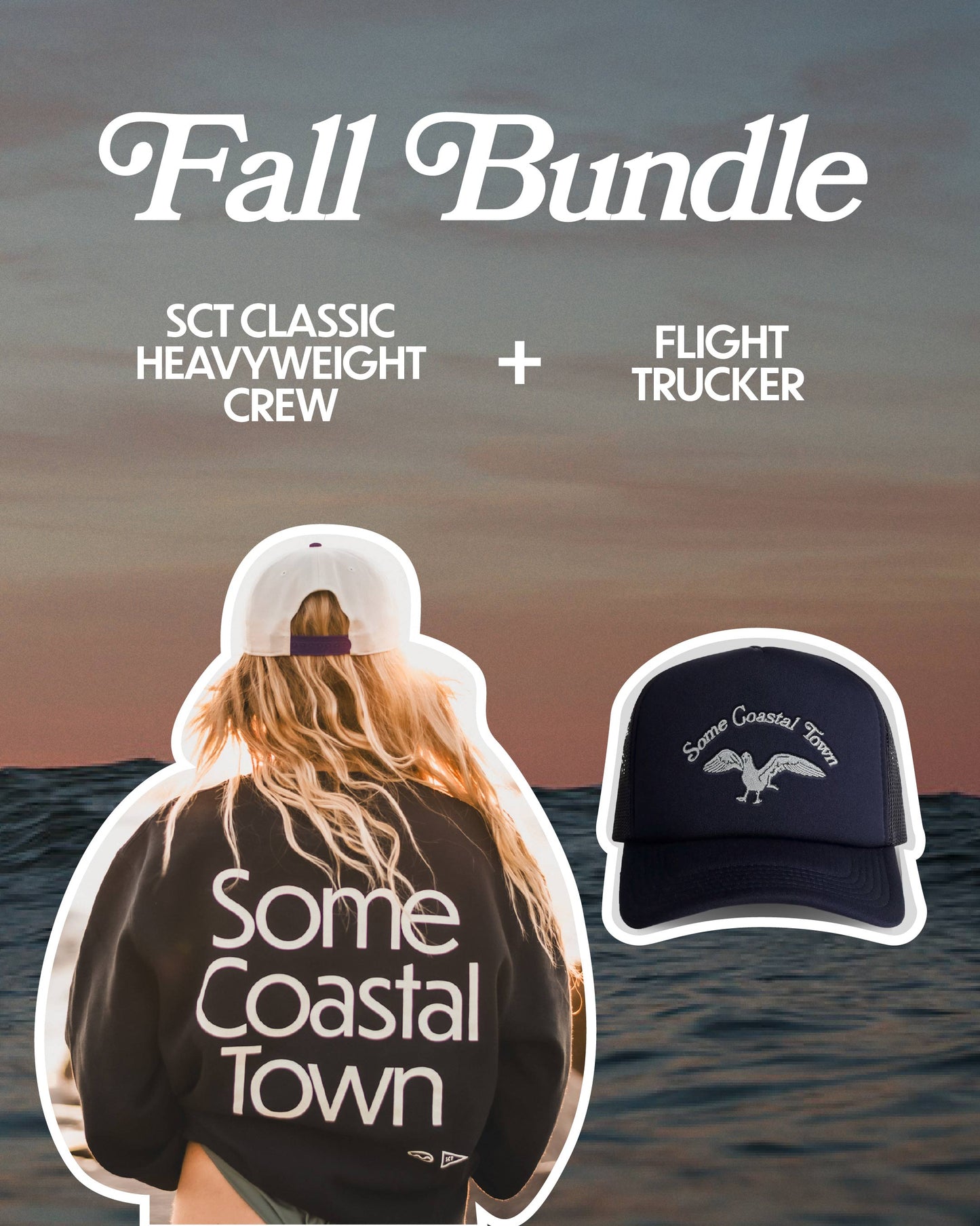 Fall Bundle (Crewneck + Flight Trucker)
