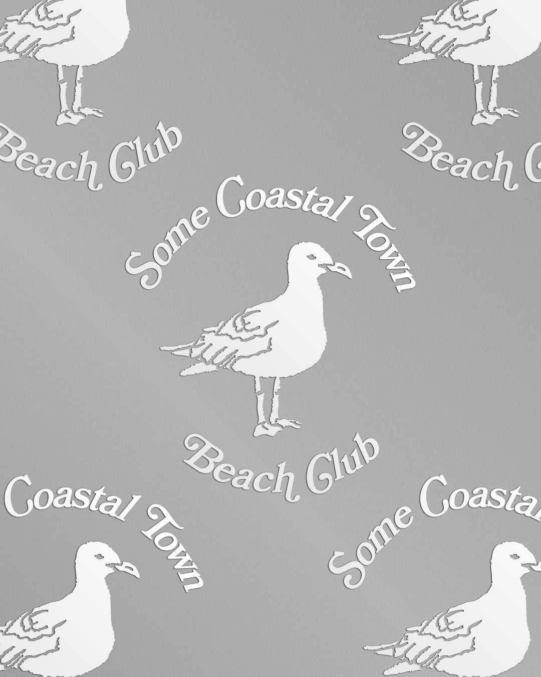 Beach Club - Vinyl Sticker