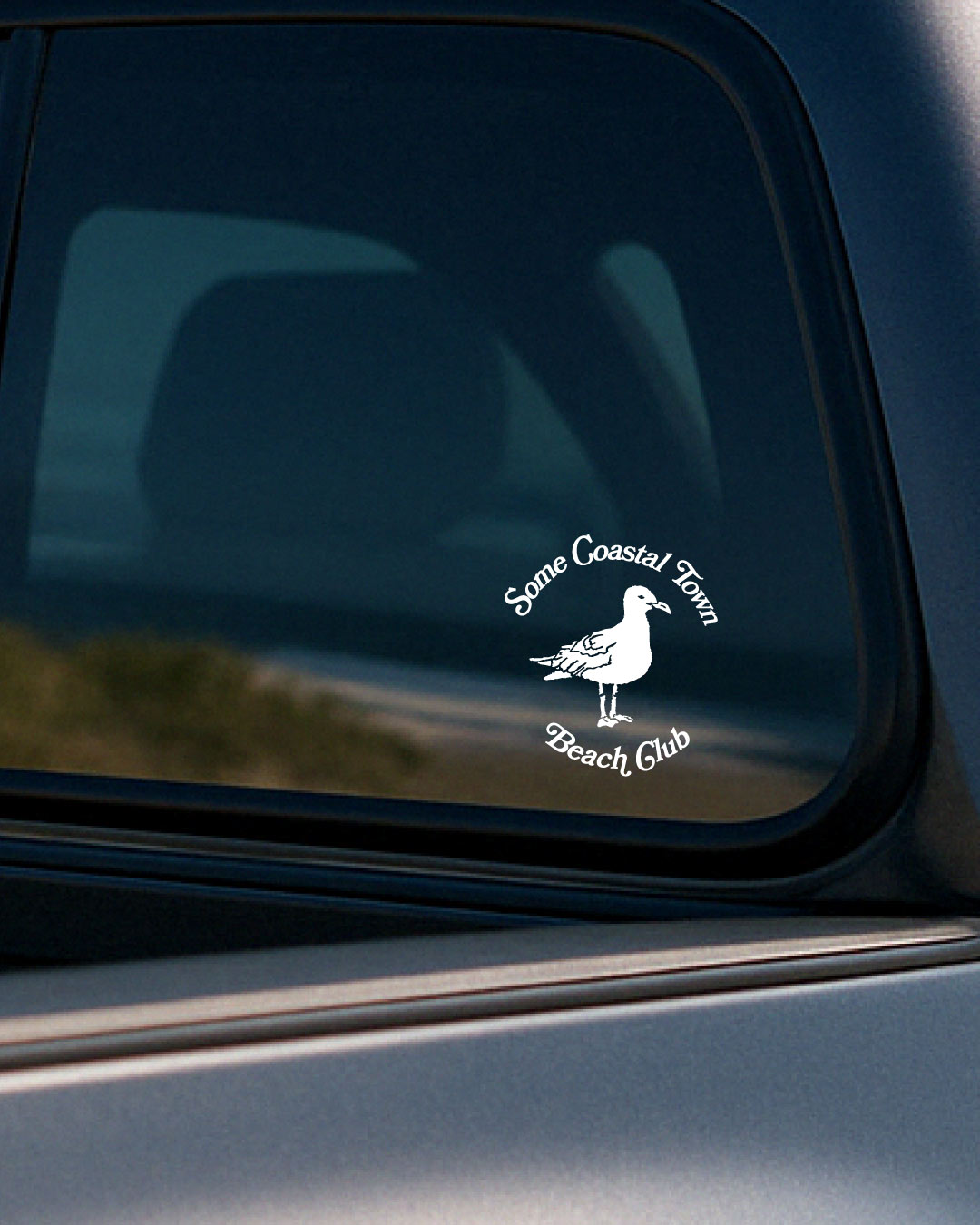 Beach Club - Vinyl Sticker