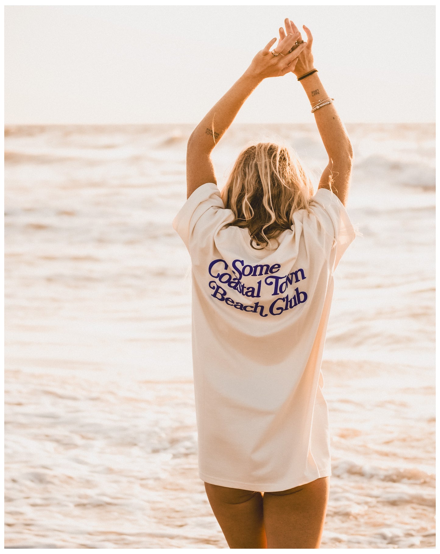 Beach Club Tee - Sandy