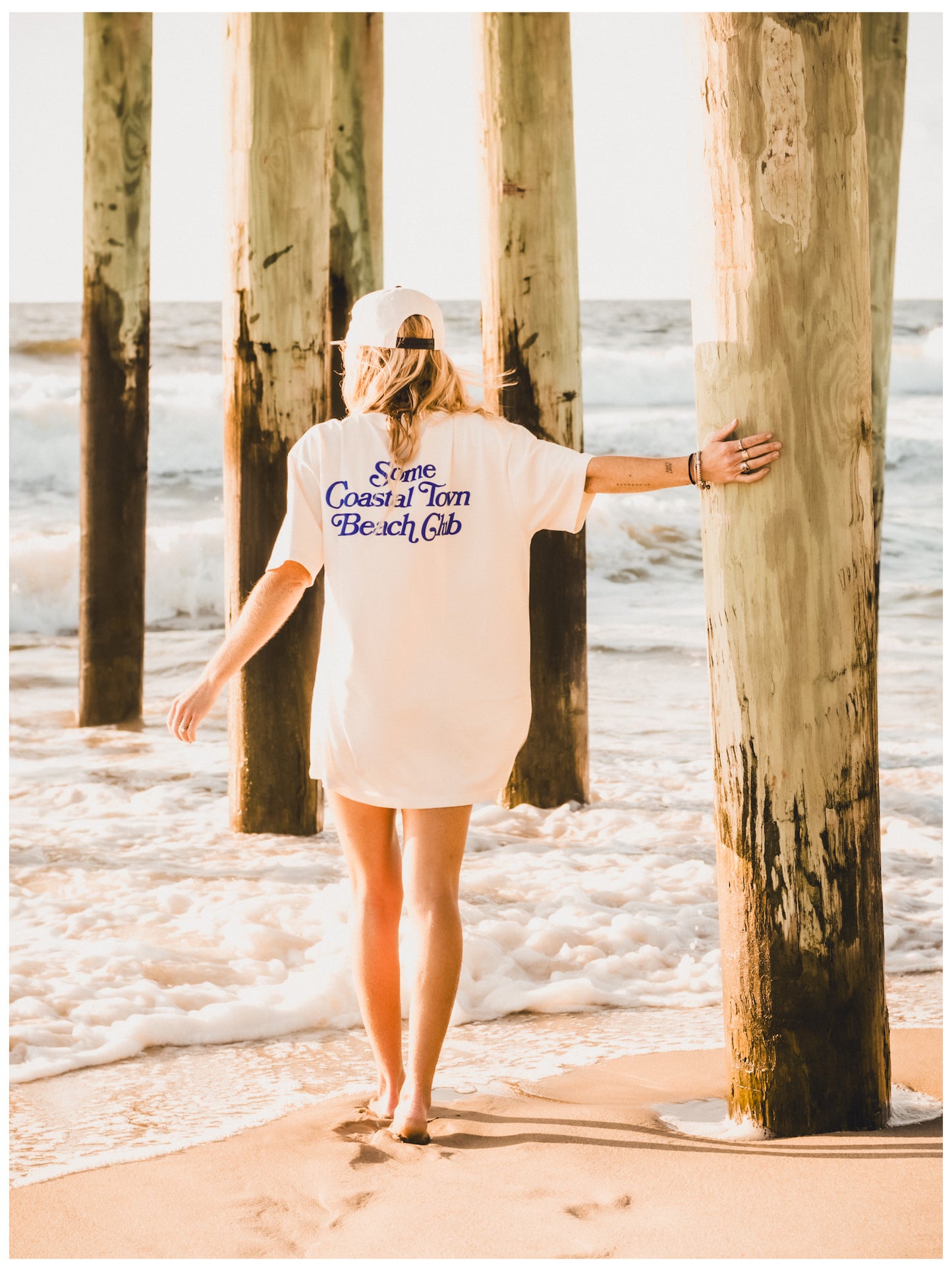 Beach Club Tee - Sandy
