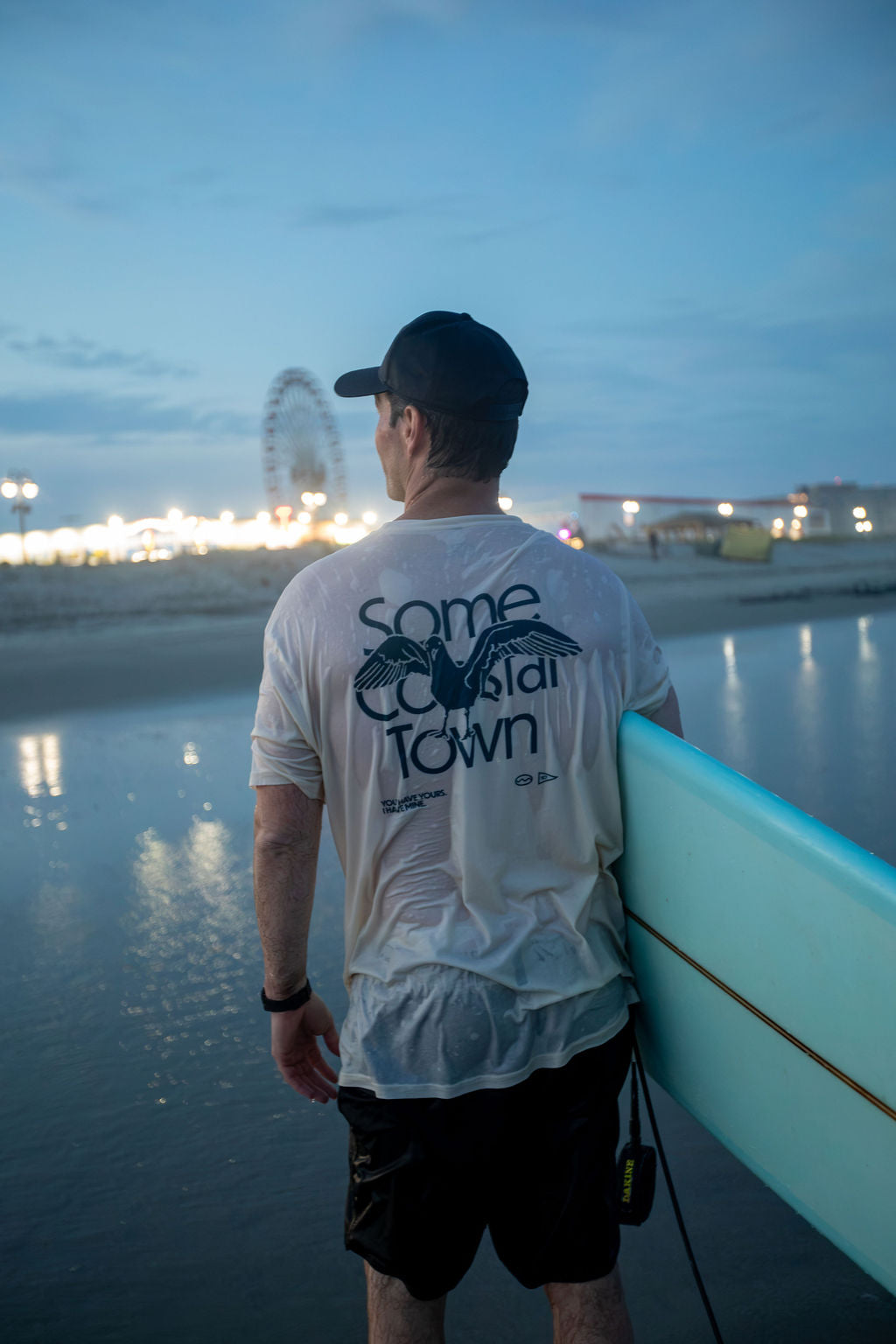 Seagull in the Way 100% Combed Cotton Graphic Tee