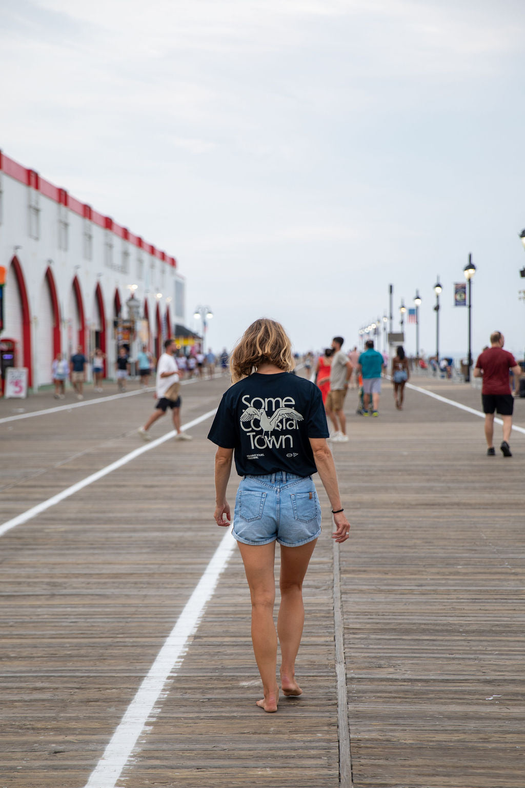 Seagull in the Way 100% Combed Cotton Graphic Tee