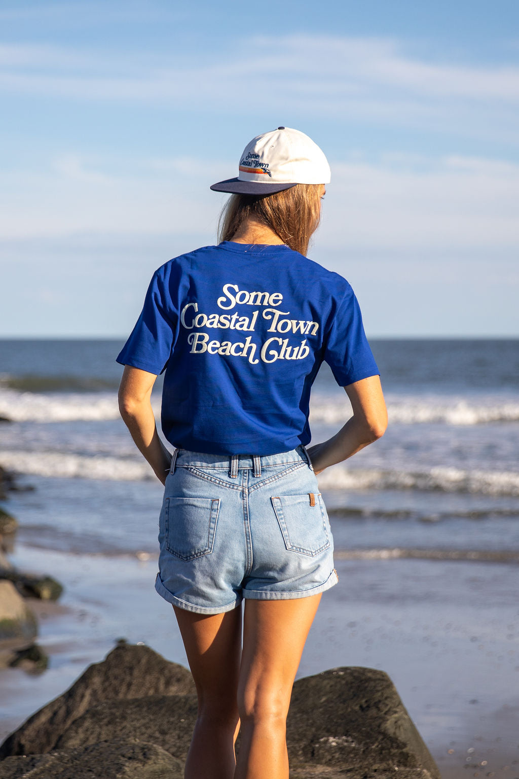 Beach Club Tee - Mariner Blue