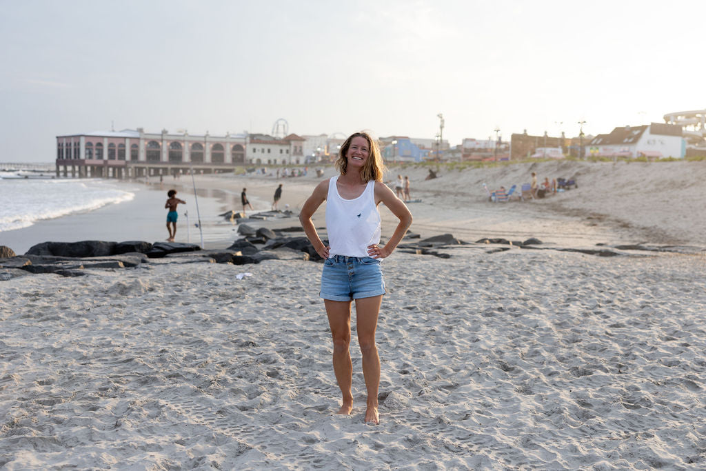 SCT Classic 100% Cotton Coastal Graphic Tank Top