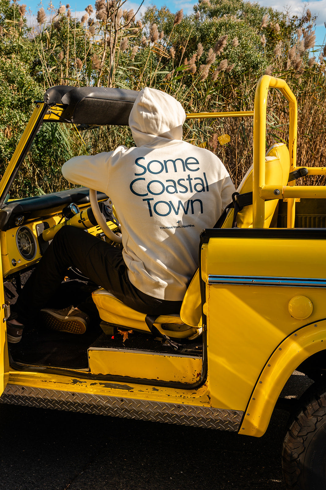 Some Coastal Town Hoodie ( Sandy)