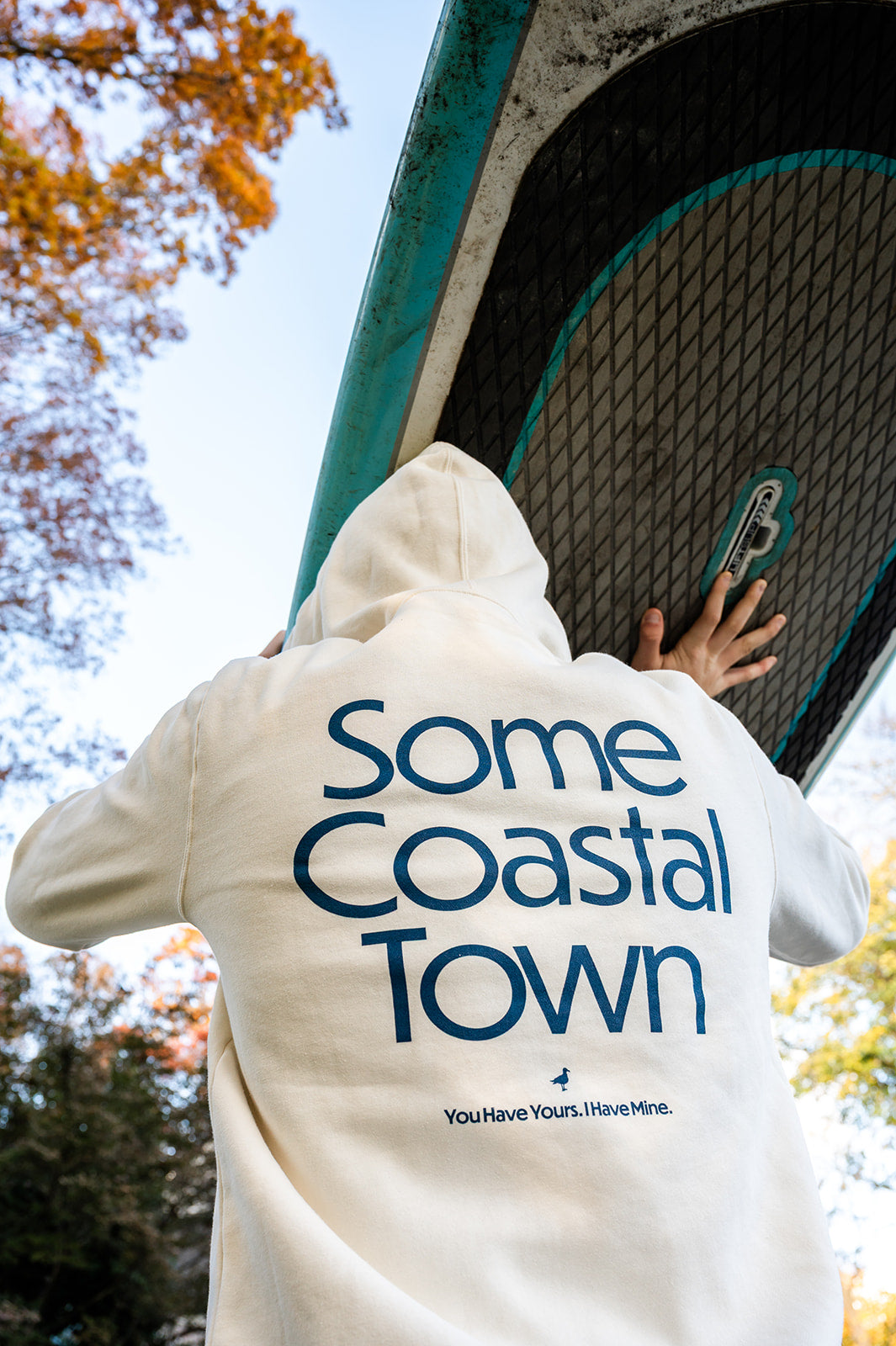Some Coastal Town Hoodie ( Sandy)