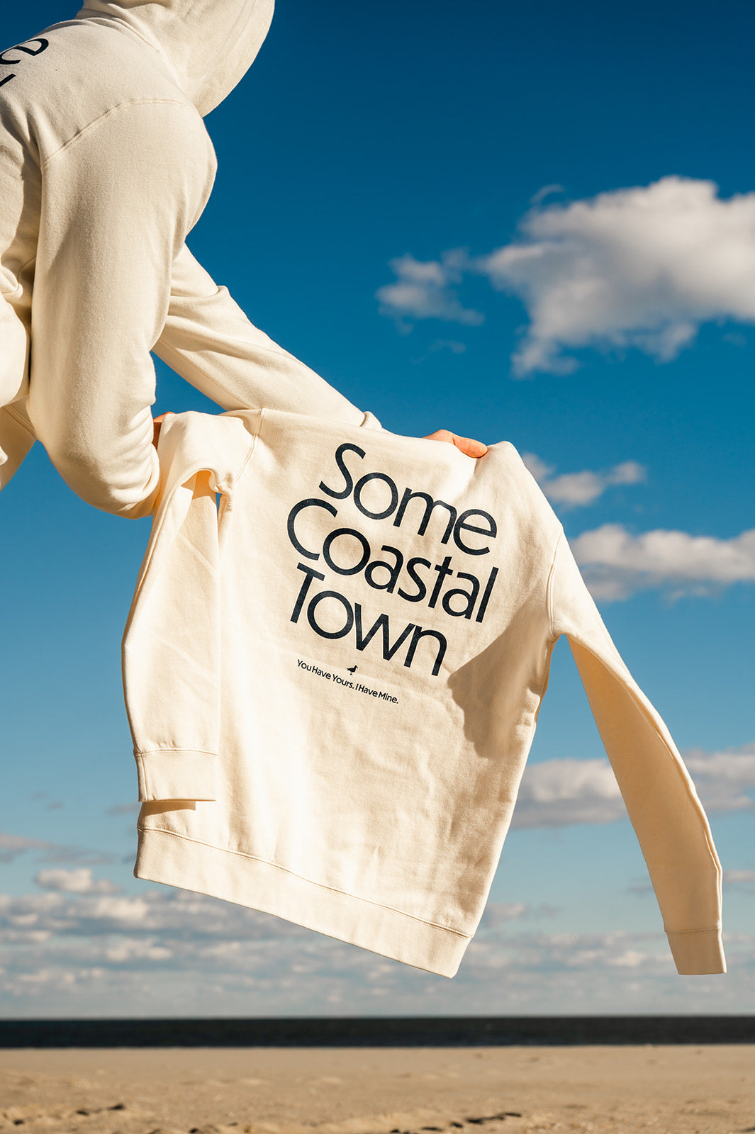 Some Coastal Town Hoodie ( Sandy)
