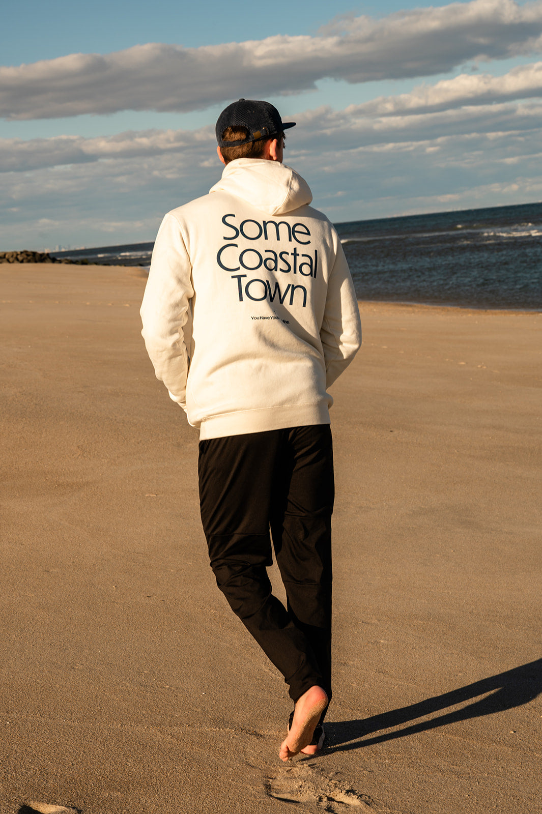 Some Coastal Town Hoodie ( Sandy)