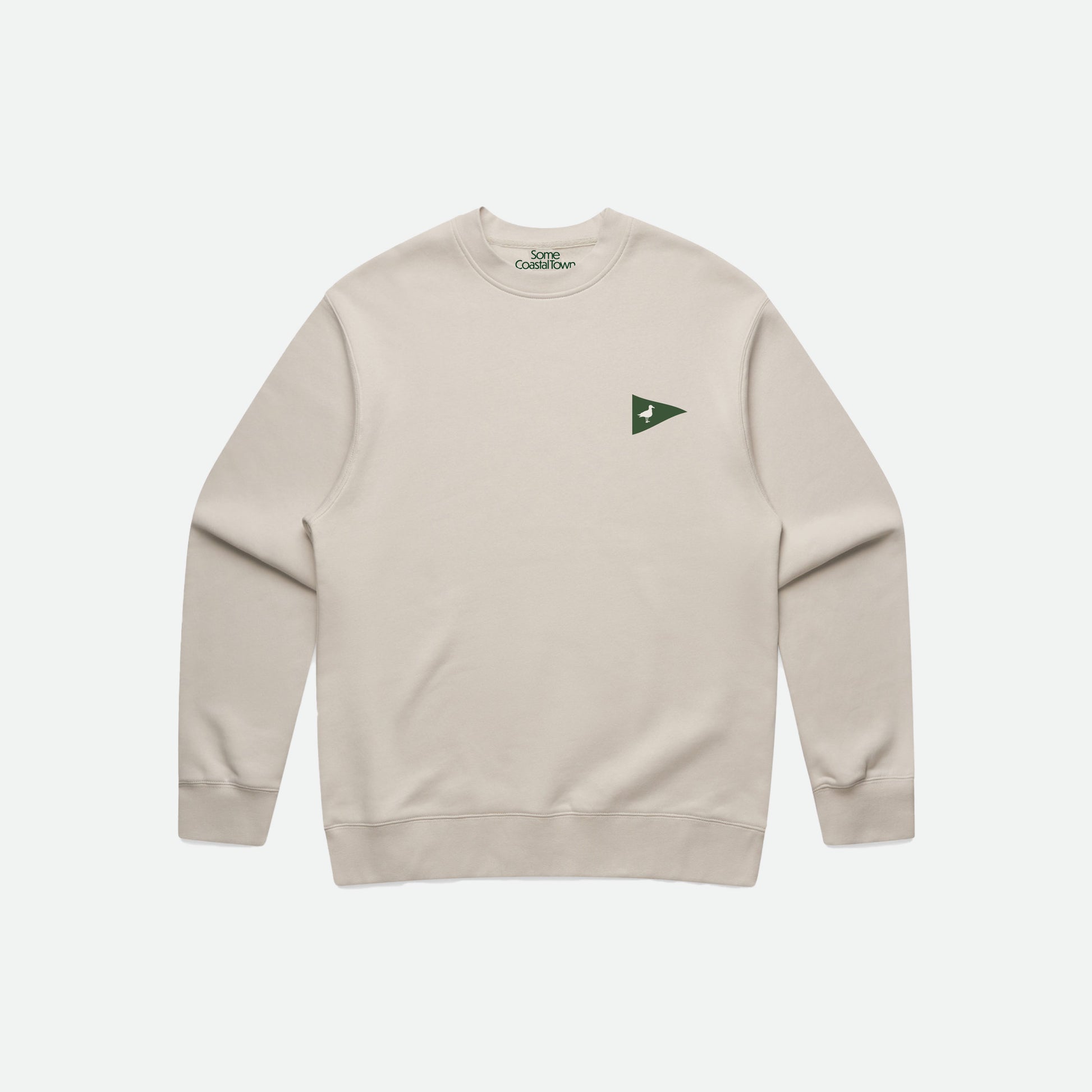 Mini Golf Invitational embroidered seagull flag fleece crewneck sweatshirt - product image 2