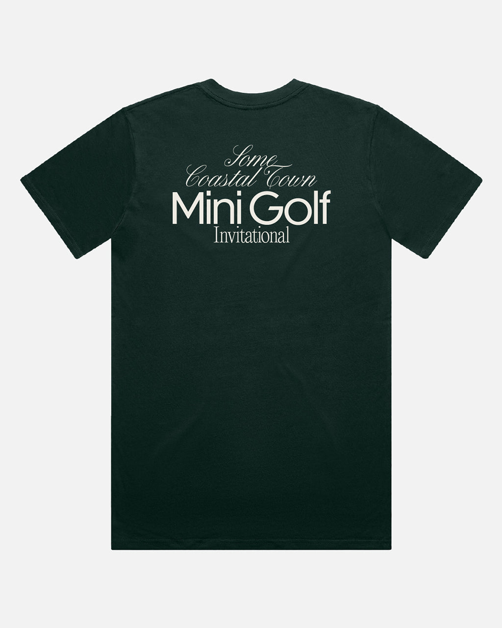 Mini Golf Invitational 100 percent combed cotton unisex graphic tee - product image 4