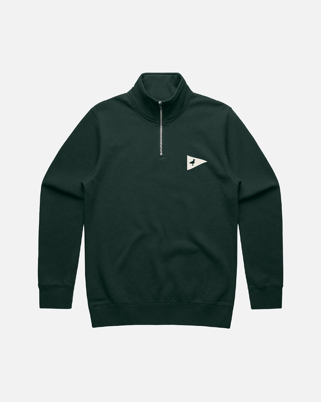 Mini Golf Invitational embroidered seagull flag quarter zip fleece pullover - product image 2