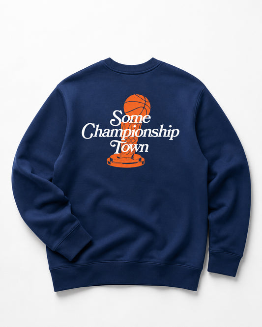 Some Championship Town Cobalt Crewneck (Preorder, Ships 8/12)