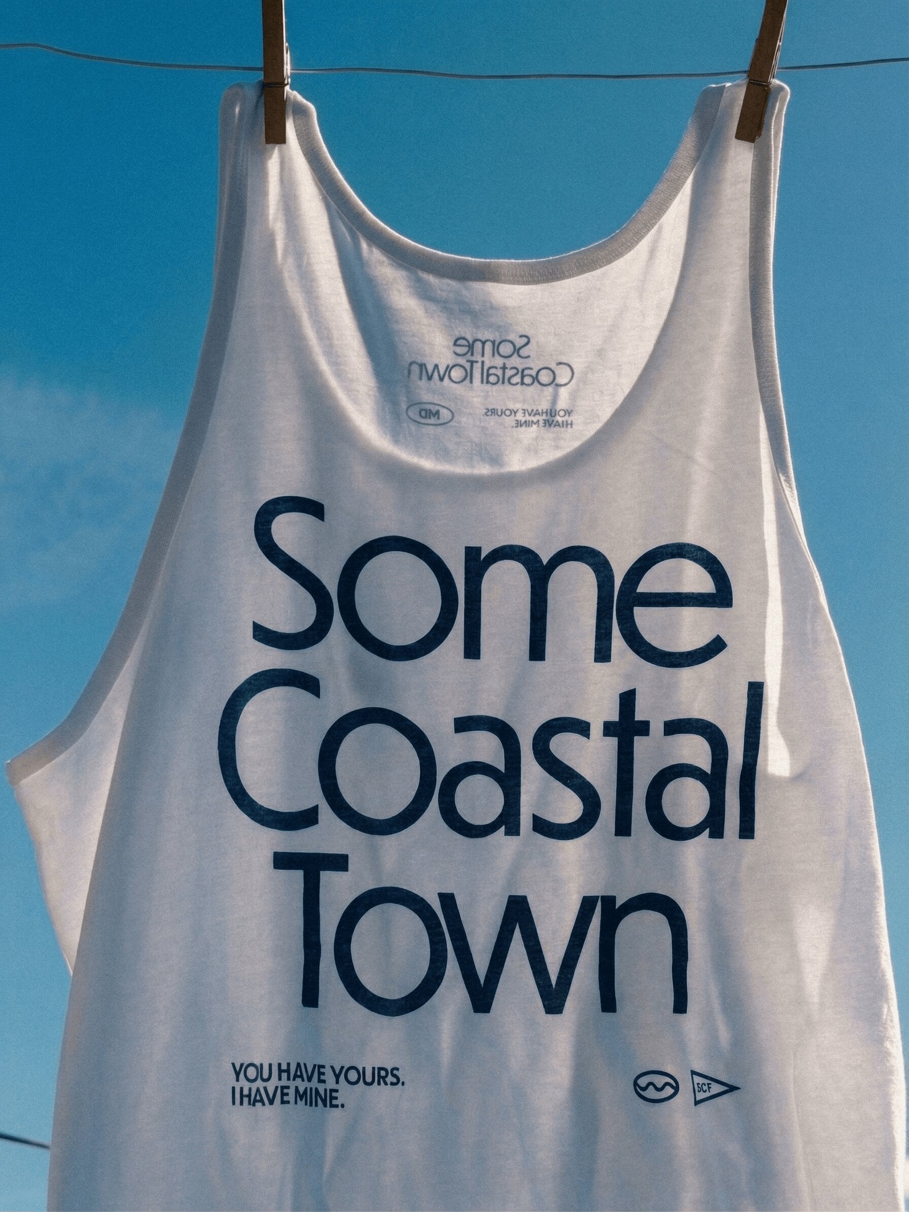 SCT Classic 100 percent combed ring spun cotton coastal graphic tank top - product image 2