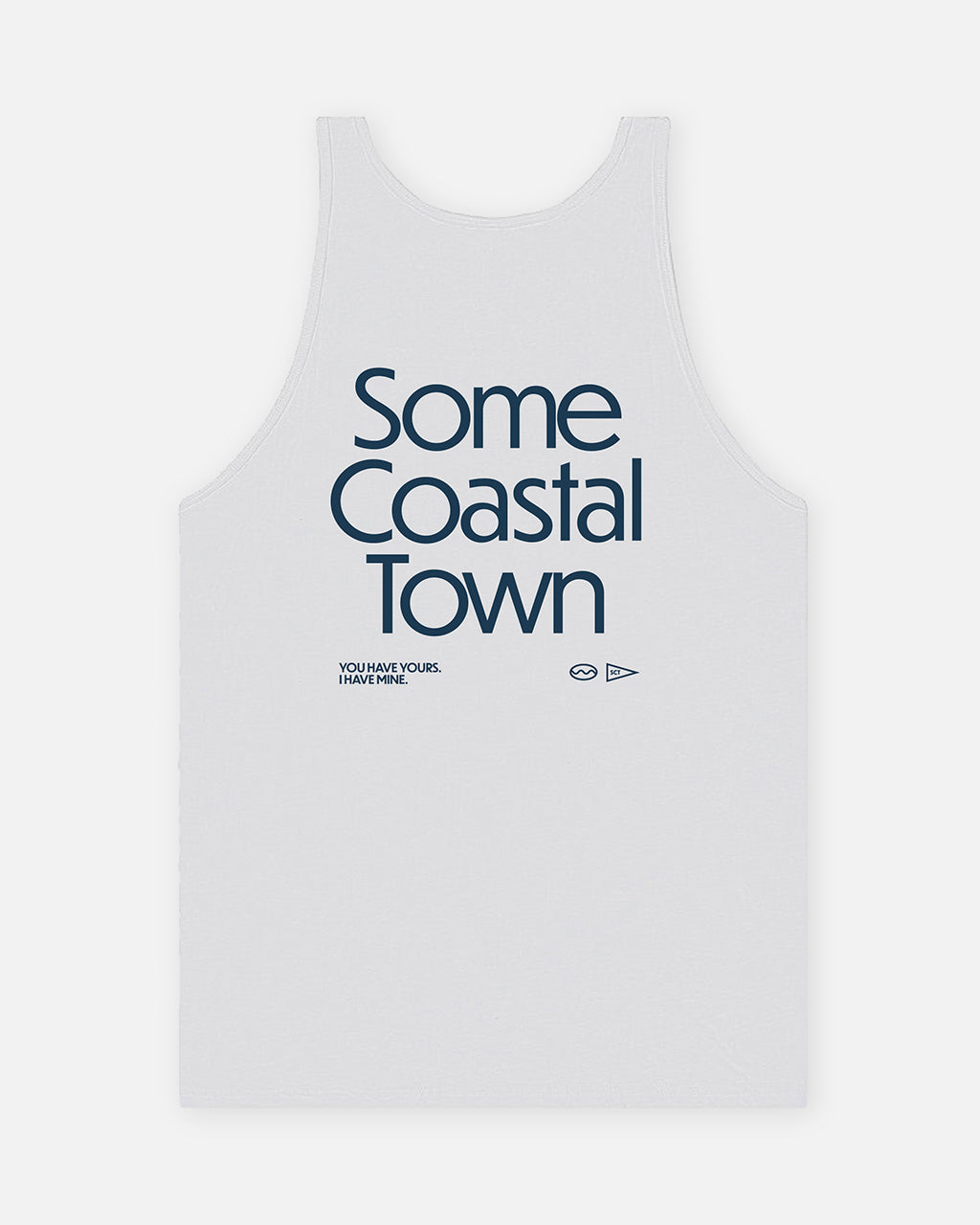 SCT Classic 100 percent combed ring spun cotton coastal graphic tank top - product image 1