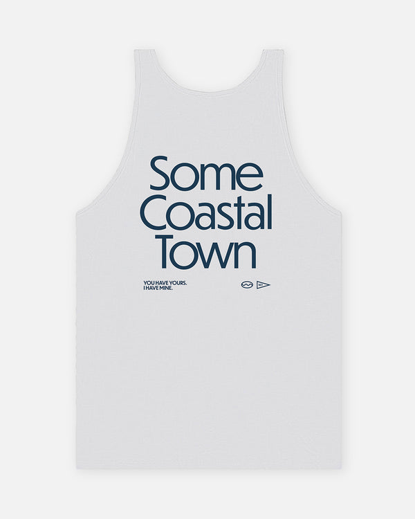 SCT Classic 100% Cotton Coastal Graphic Tank Top