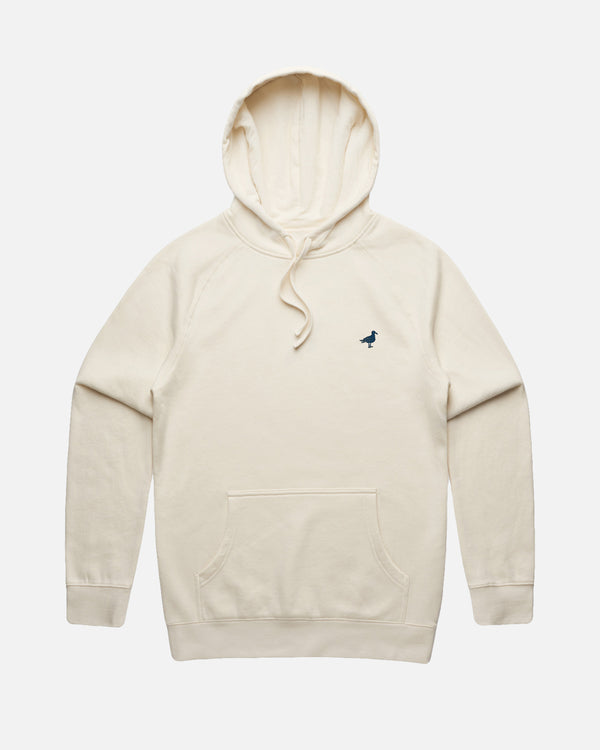 Some Coastal Town Classic Embroidered Heavyweight Hoodie - Sandy