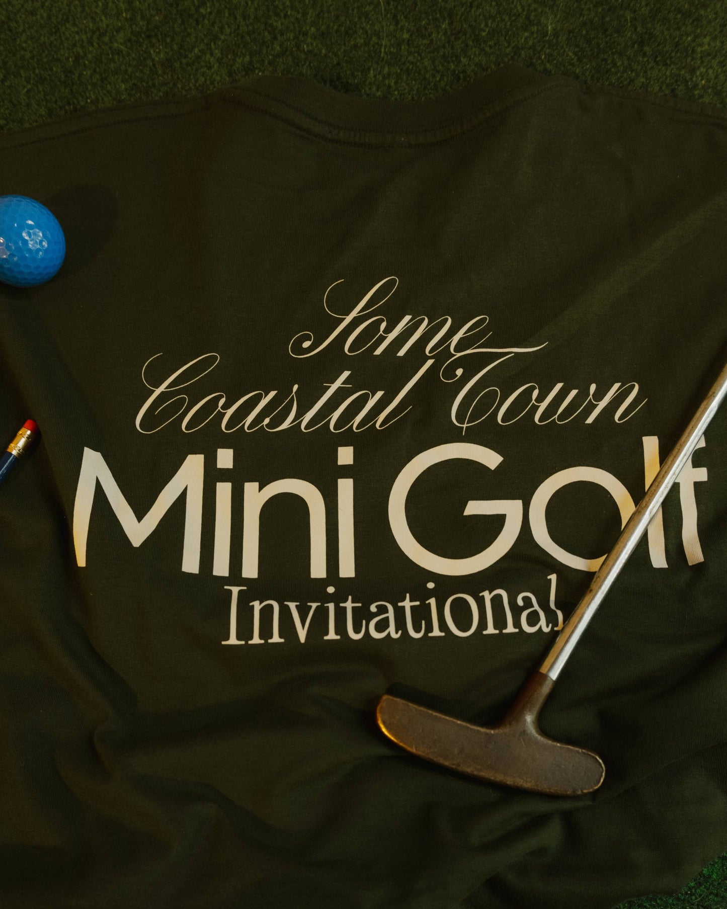 Mini Golf Invitational 100% Combed Cotton Graphic Tee