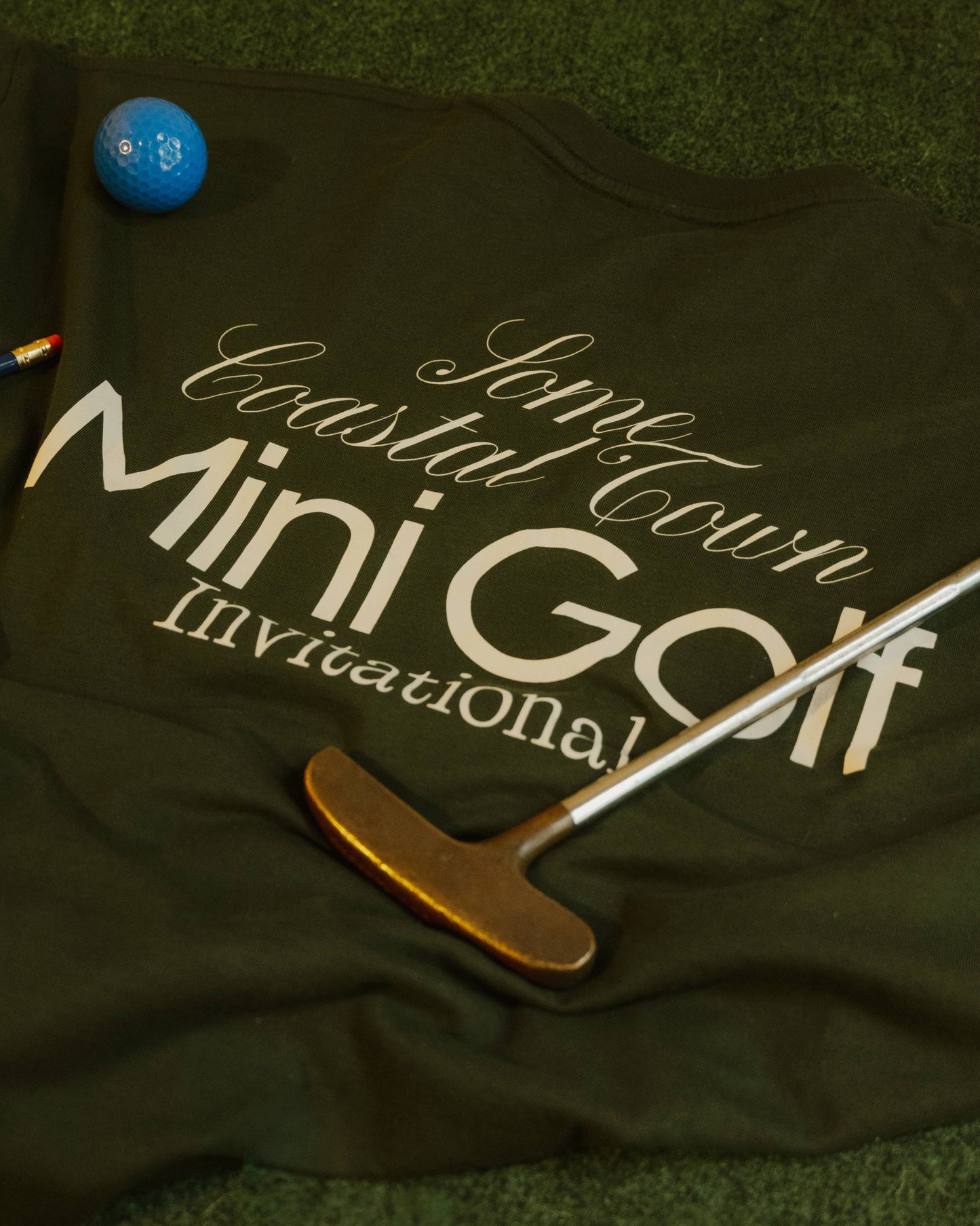Mini Golf Invitational 100% Combed Cotton Graphic Tee