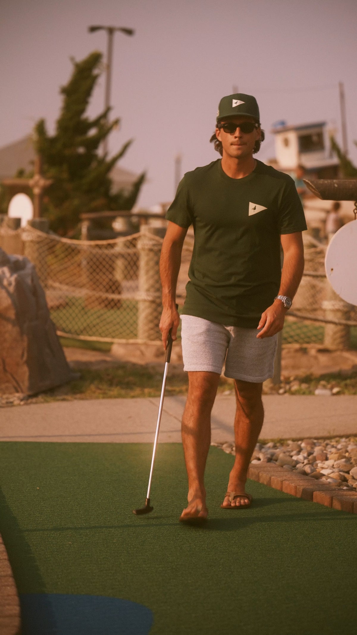 Mini Golf Invitational 100% Combed Cotton Graphic Tee