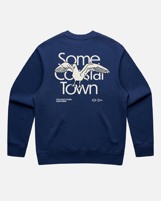 "Seagull in the Way" Crewneck