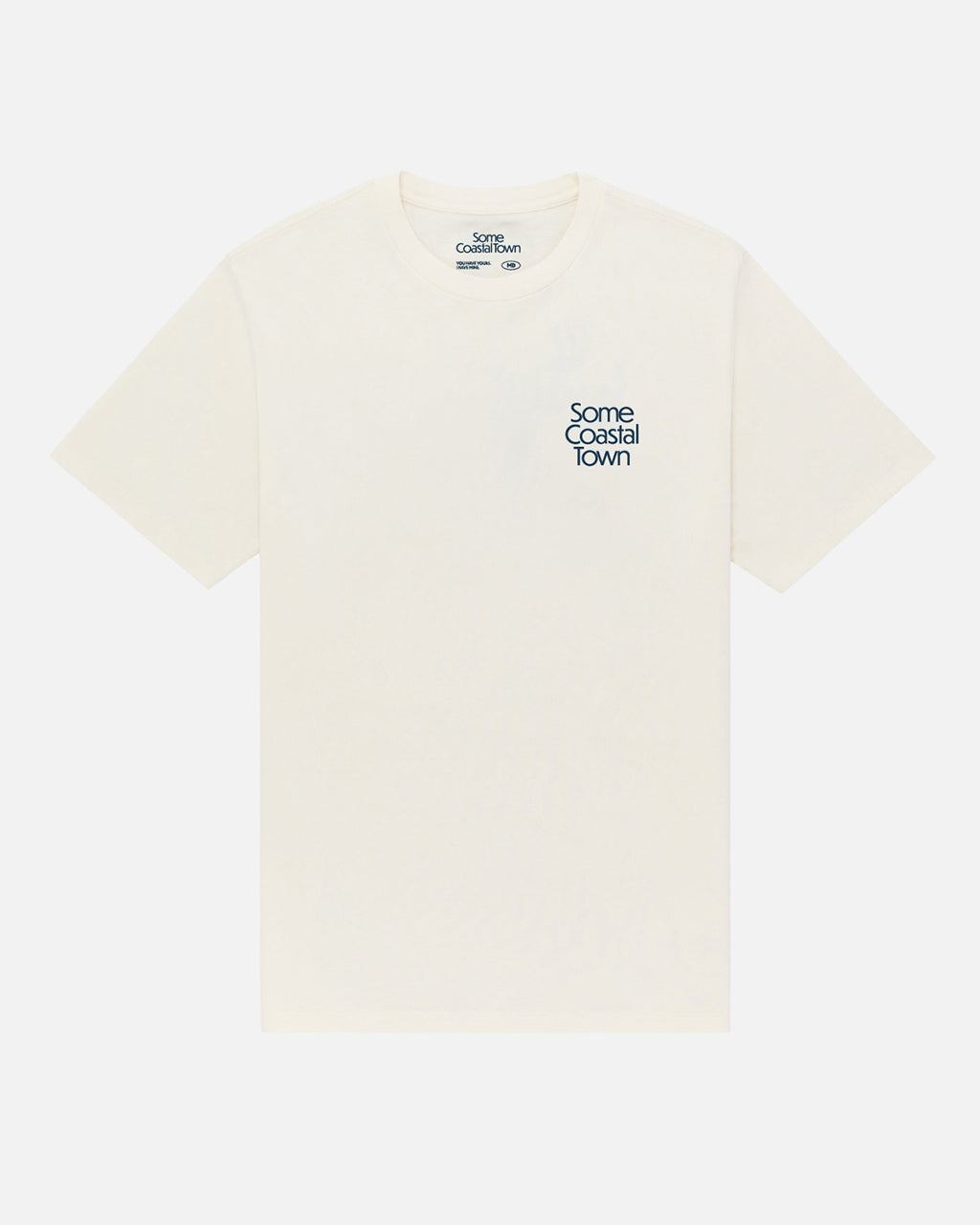 Seagull in the Way 100 percent combed cotton coastal graphic tee - product image 4