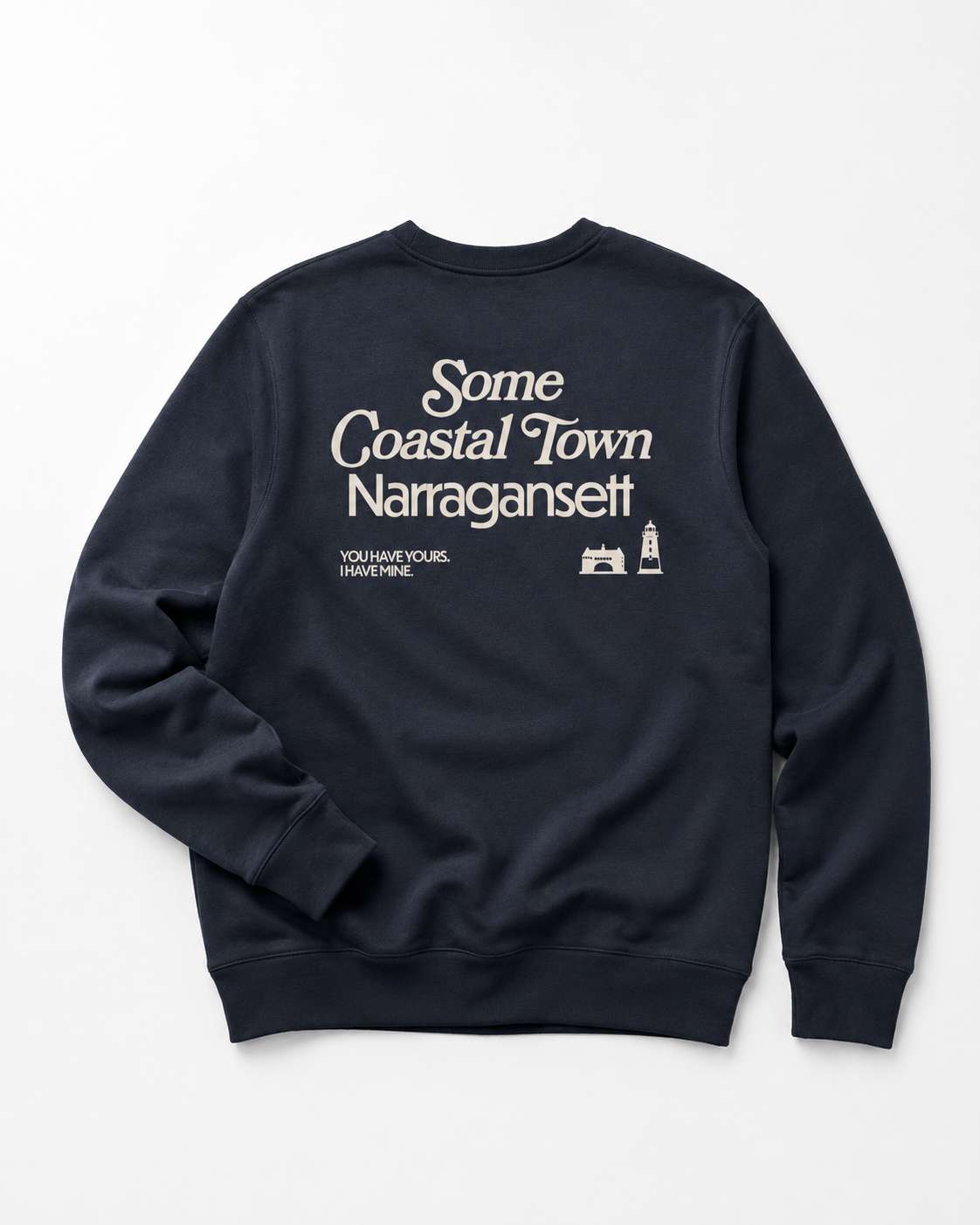 Narragansett Your Coastal Town Midweight Crewneck (Preorder)