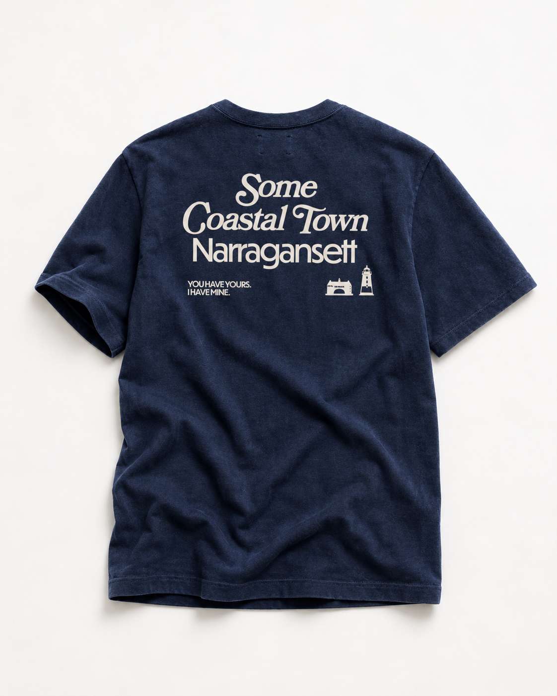 Narragansett Beach Your Coastal Town Midweight Tee (Preorder)