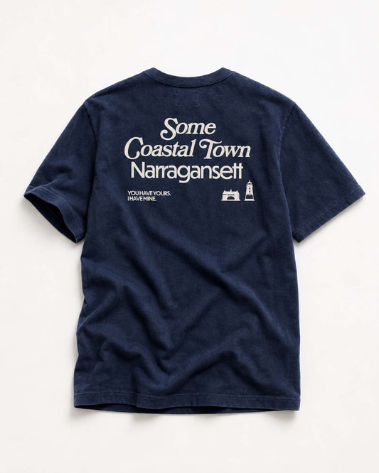 Narragansett Your Coastal Town Midweight Tee (Preorder)