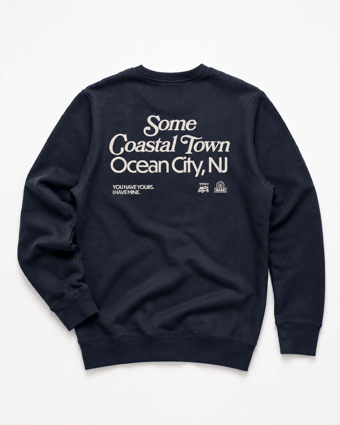 Ocean City, NJ Your Coastal Town Midweight Crewneck (Preorder)