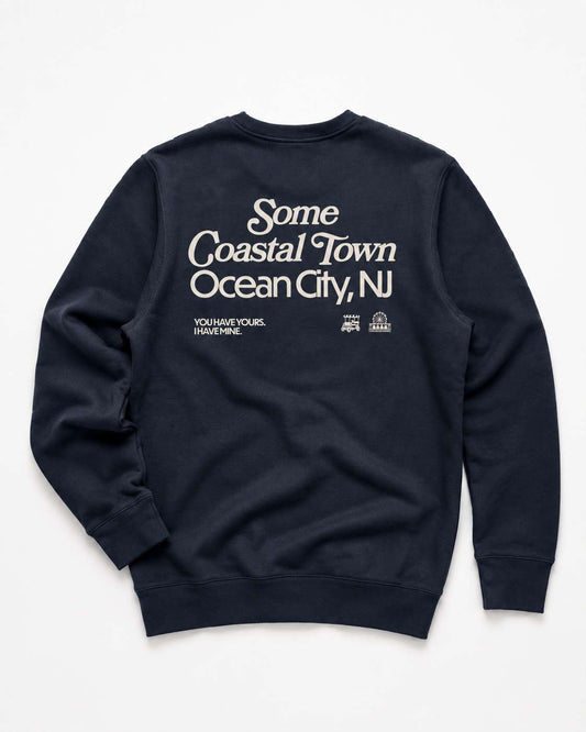 Ocean City, NJ Your Coastal Town Midweight Crewneck (Preorder)