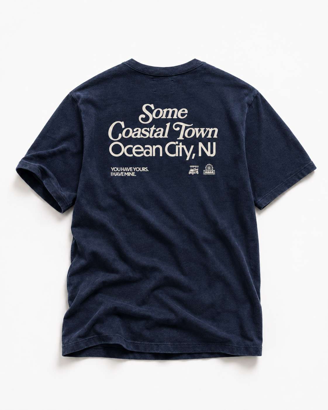 Ocean City, NJ Your Coastal Town Midweight Tee (Preorder)
