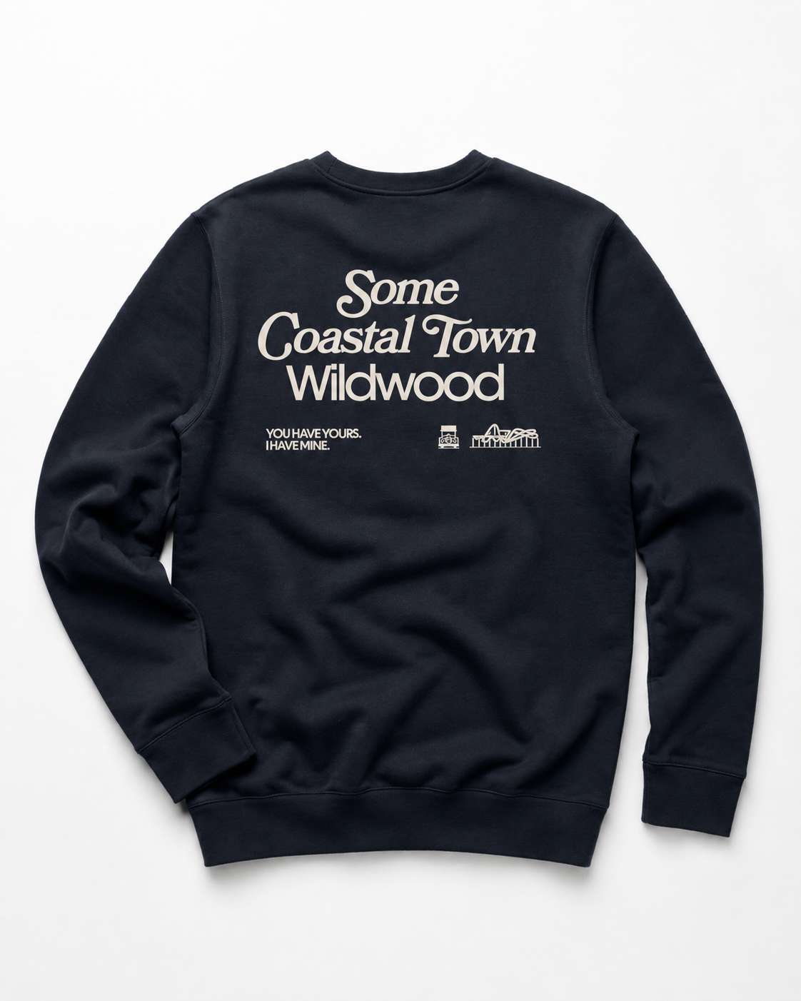 Wildwood, NJ Your Coastal Town Midweight Crewneck (Preorder)